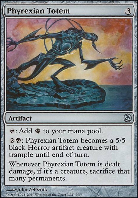 Phyrexian Totem feature for WB Totem Beatdown