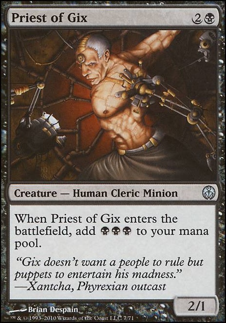 Featured card: Priest of Gix