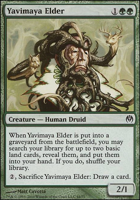 Featured card: Yavimaya Elder