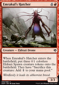 Emrakul's Hatcher feature for Sacrificial Offerings