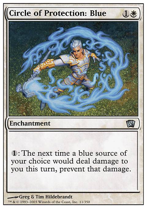 Featured card: Circle of Protection: Blue