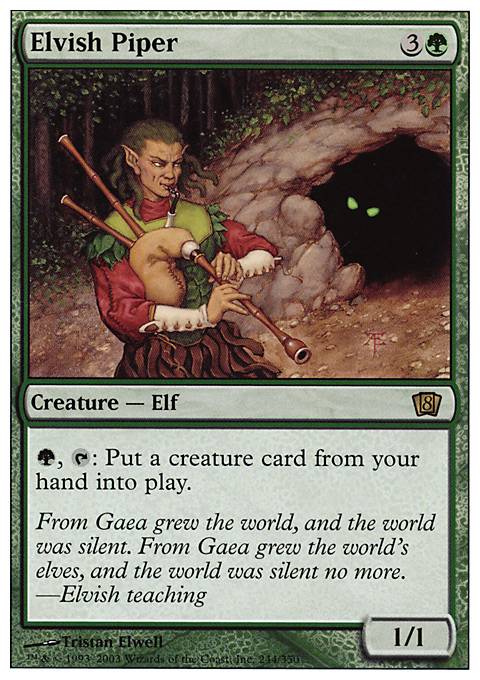 Featured card: Elvish Piper