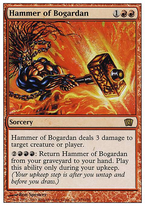 Featured card: Hammer of Bogardan