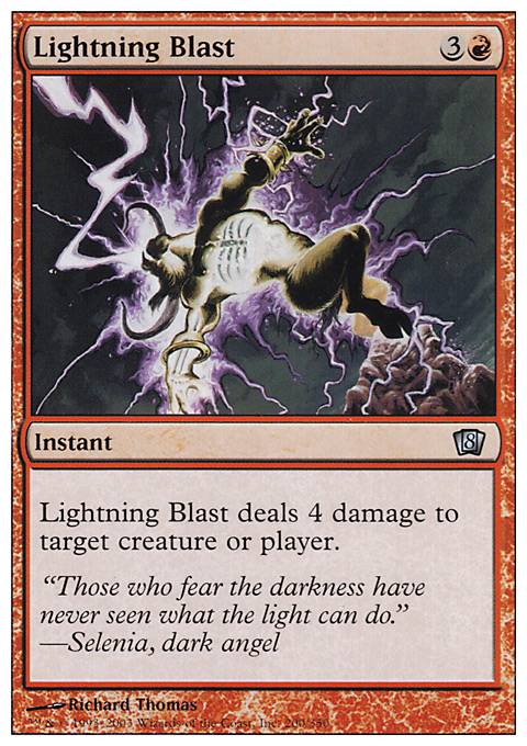 Featured card: Lightning Blast