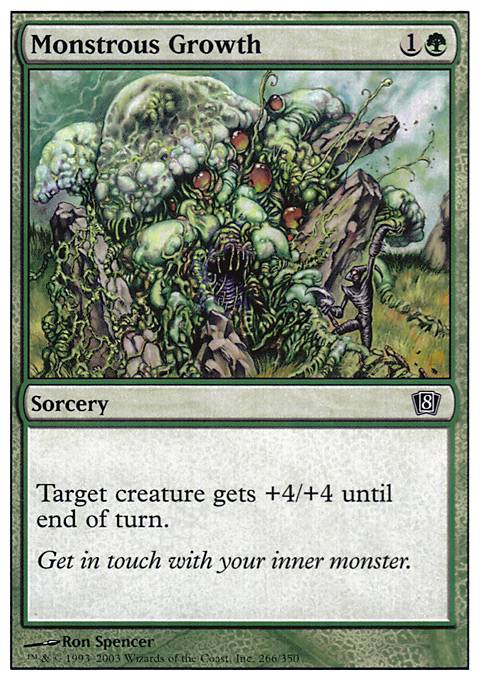 Featured card: Monstrous Growth