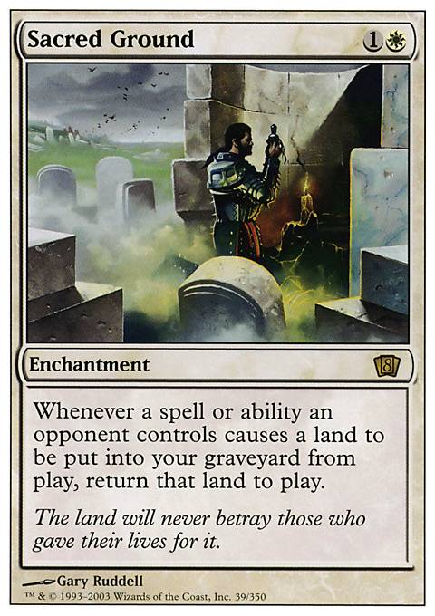 Featured card: Sacred Ground