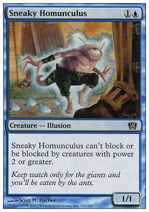 Sneaky Homunculus feature for Homunculus illusion tribal