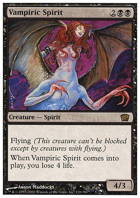 Featured card: Vampiric Spirit