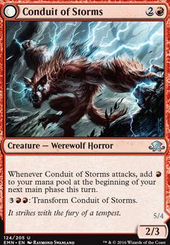 Conduit of Storms feature for werewolfs and wolf commander