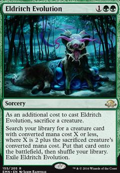 Featured card: Eldritch Evolution
