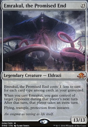 Emrakul, the Promised End feature for G/B Eldrazi Standard