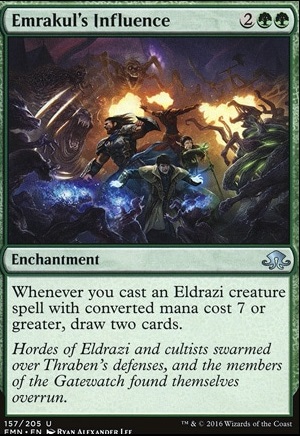Emrakul's Influence feature for Emerging Threat