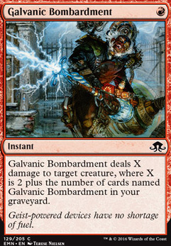 Featured card: Galvanic Bombardment