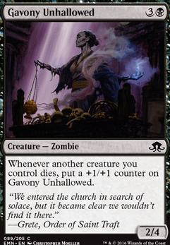 Featured card: Gavony Unhallowed