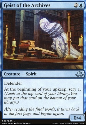 Featured card: Geist of the Archives