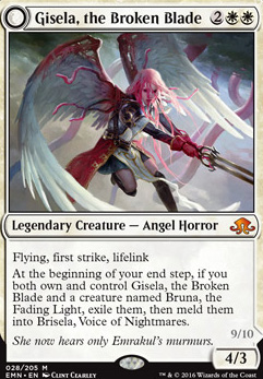 Gisela, the Broken Blade feature for Plot of Madoka Magica (Budget EDH, $70)