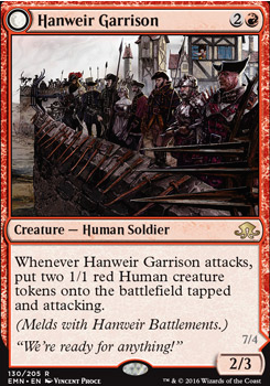 Hanweir Garrison feature for Boros Humans Are Gods