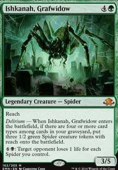 Ishkanah, Grafwidow feature for Eek! A spider!