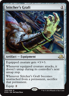 Featured card: Stitcher's Graft