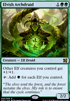Elvish Archdruid feature for Elven Fury