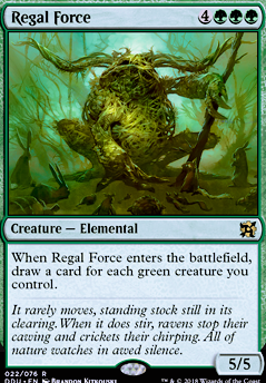 Regal Force feature for Omnath's Wild Ride