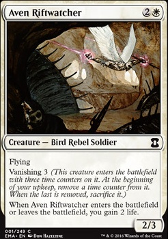 Featured card: Aven Riftwatcher