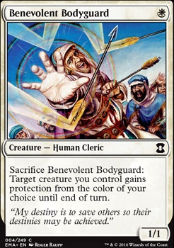 Featured card: Benevolent Bodyguard