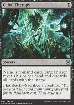 Cabal Therapy feature for Manaless Dredge