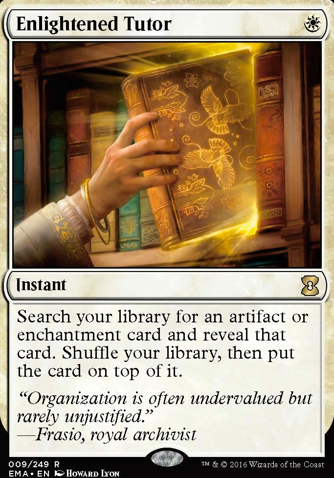 Enlightened Tutor feature for Solid Alex Sythias Deck