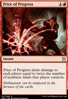 Featured card: Price of Progress