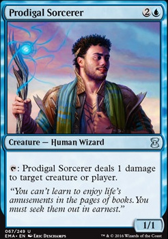 Prodigal Sorcerer feature for TIMMY! (Reveka - Pinger Tribal)
