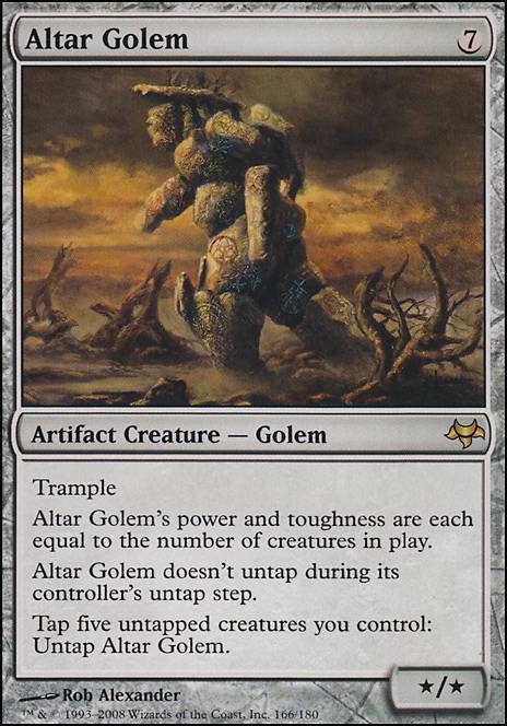 Featured card: Altar Golem