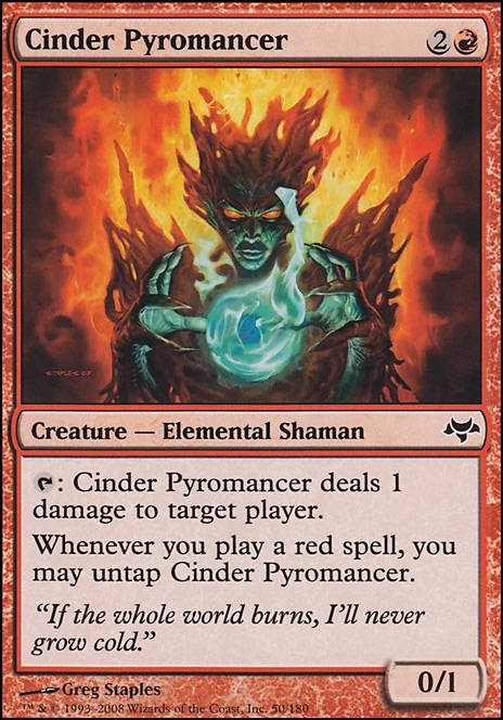 Featured card: Cinder Pyromancer