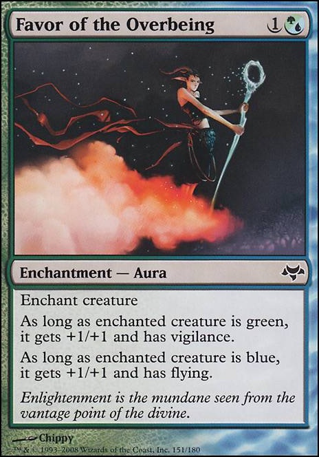 Favor of the Overbeing feature for Tuvasa of the Eternal Aeon | Primer