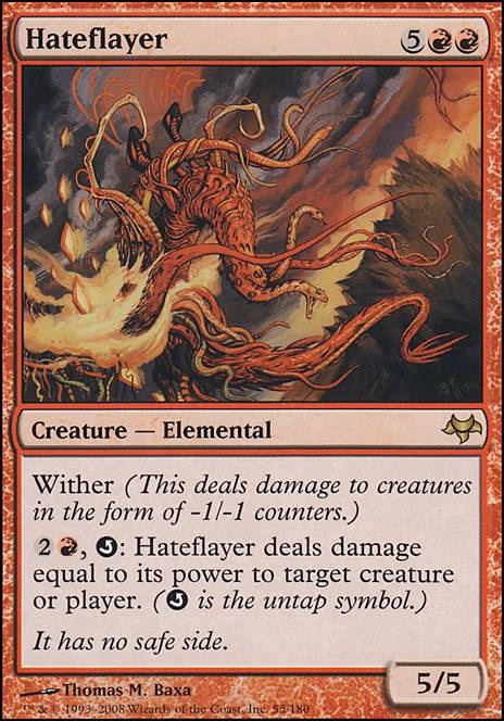 Hateflayer feature for An Animar deck that doesn't go infinite?
