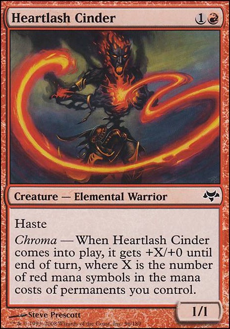 Featured card: Heartlash Cinder