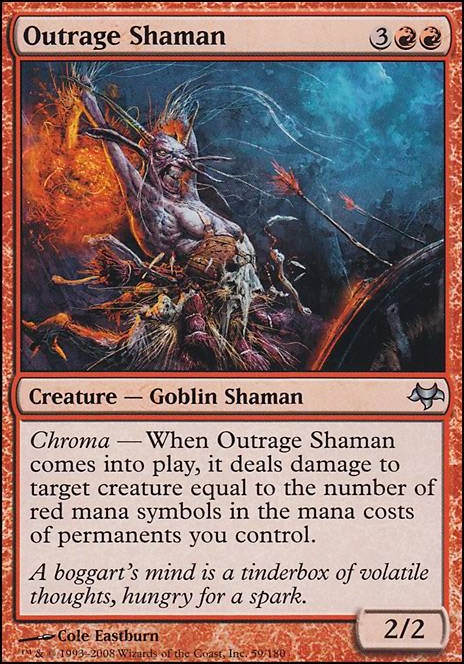 Featured card: Outrage Shaman