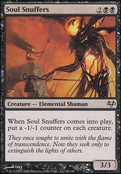 Soul Snuffers feature for Green -1 land hate