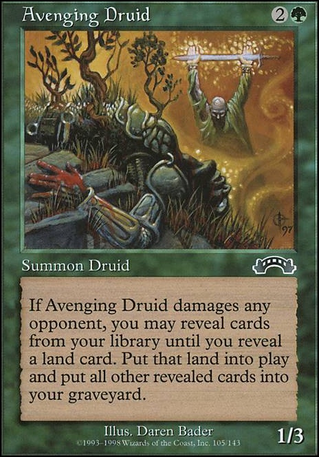 Avenging Druid feature for Jund Avenger