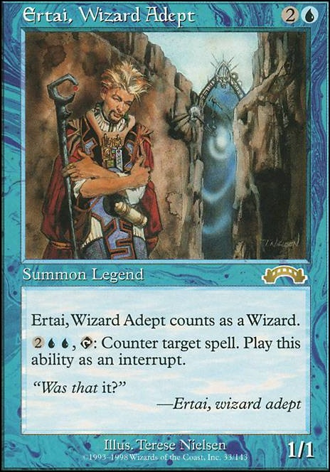 Featured card: Ertai, Wizard Adept