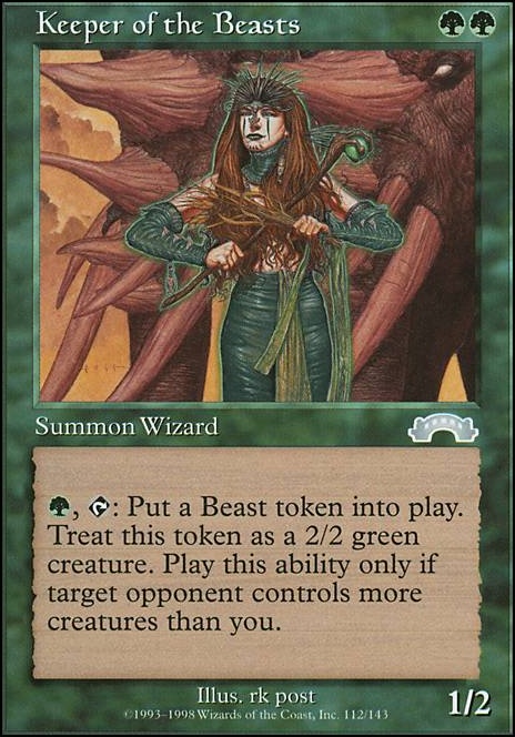 Featured card: Keeper of the Beasts