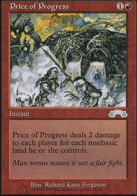 Featured card: Price of Progress