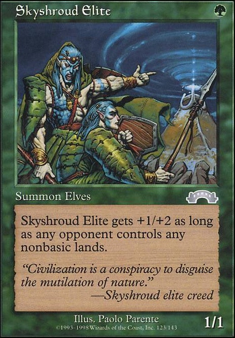 Featured card: Skyshroud Elite