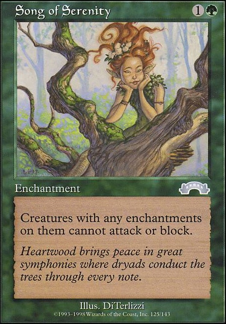 Featured card: Song of Serenity