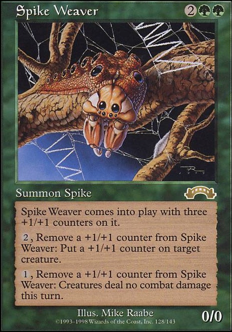 Spike Weaver feature for Fog Draw EDH