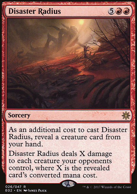 Featured card: Disaster Radius
