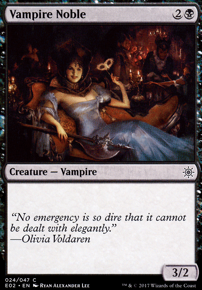 Featured card: Vampire Noble