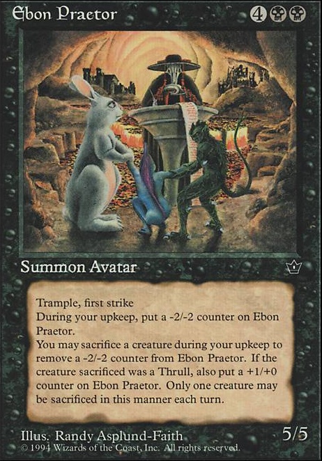 Featured card: Ebon Praetor