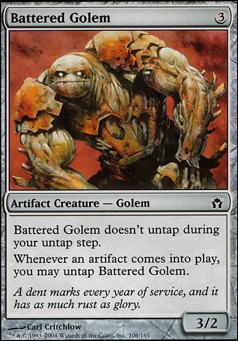 Featured card: Battered Golem
