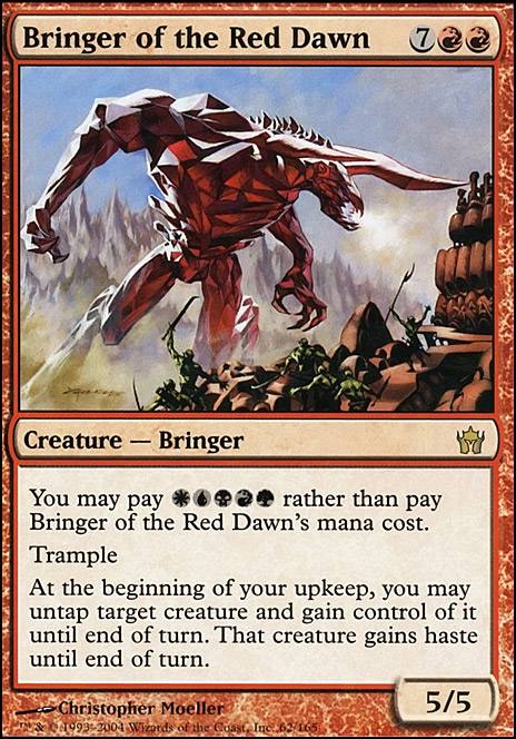 Featured card: Bringer of the Red Dawn